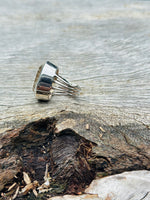 Clear Quartz with Sterling Silver Ring