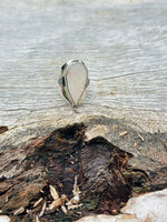 Drusy Quartz with Sterling Silver Ring